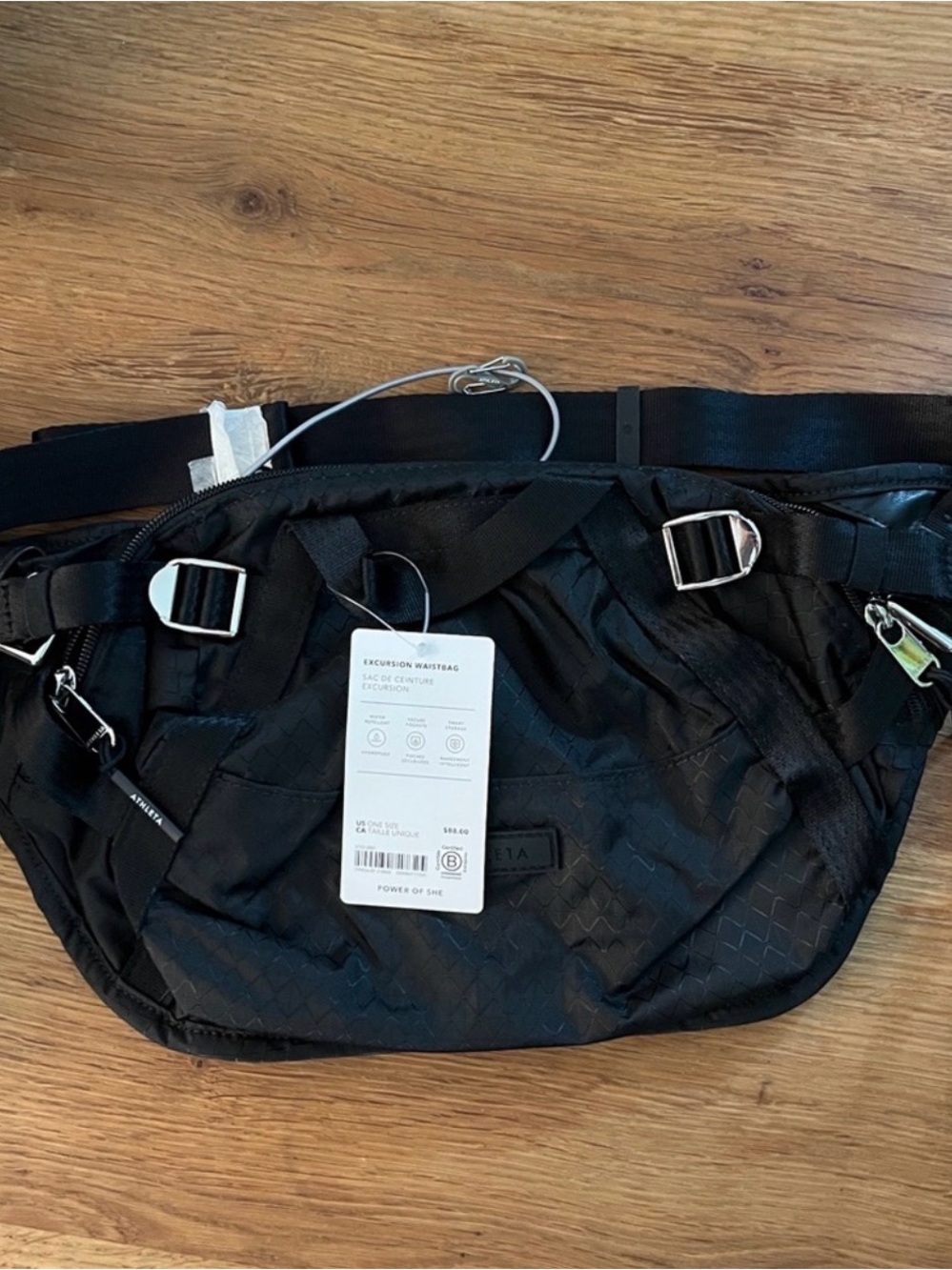 Athleta Black Crossbody/Shoulder Bag